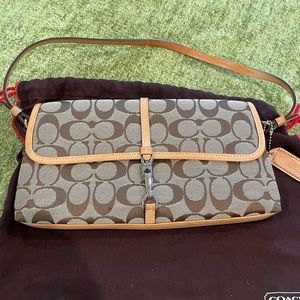 Authentic Vintage (2000’s) Coach Signature Baguette